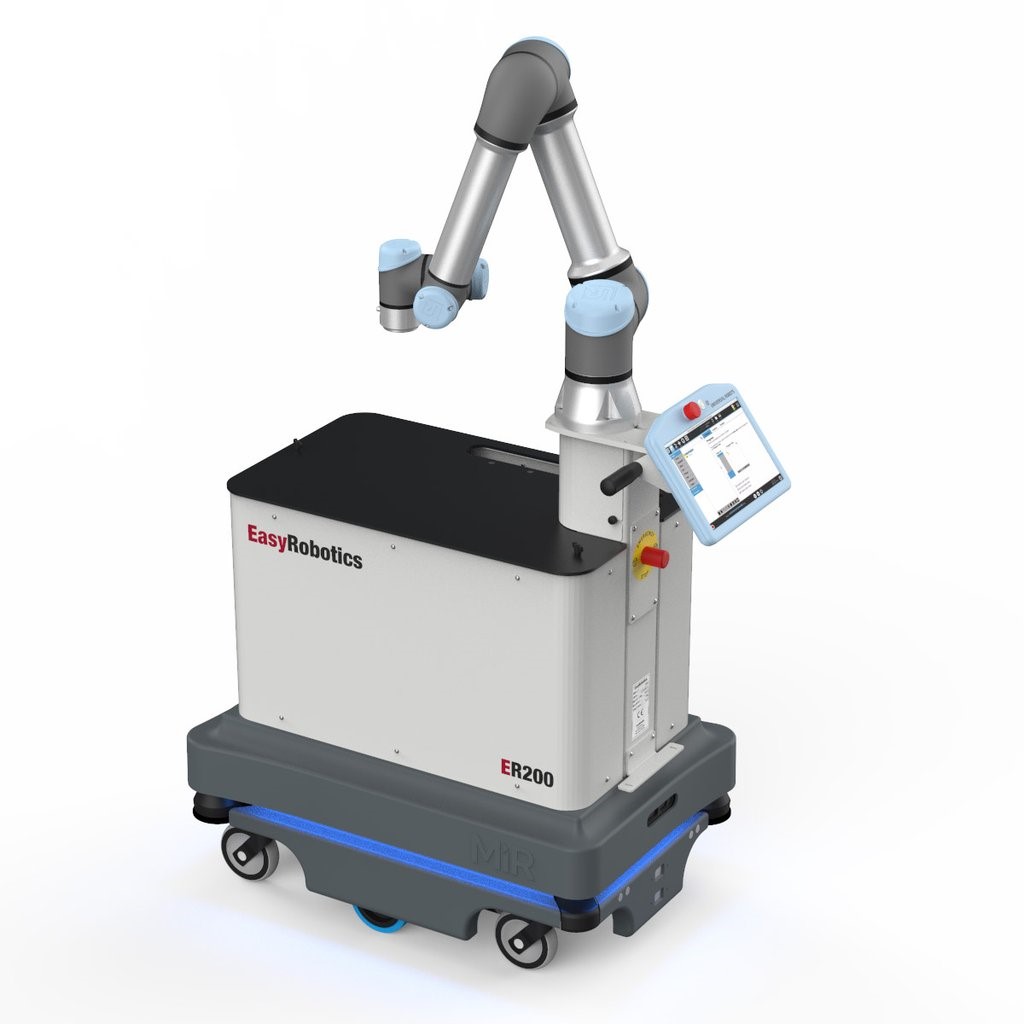 AGV搭載UR機(jī)器人